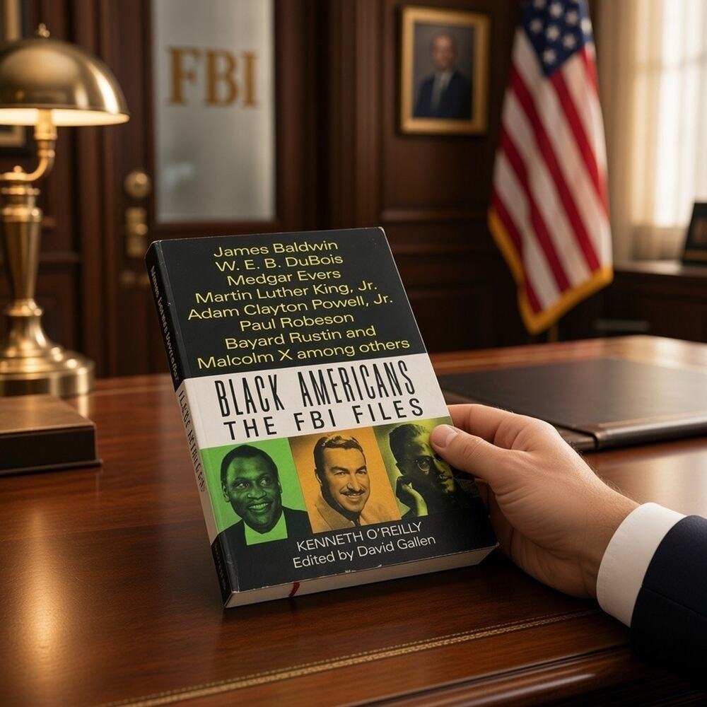 Kenneth O'REILLY, David Gallen / Black Americans The FBI Files 1st Edition 1994